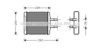 AVA QUALITY COOLING DWA6027 Heat Exchanger, interior heating